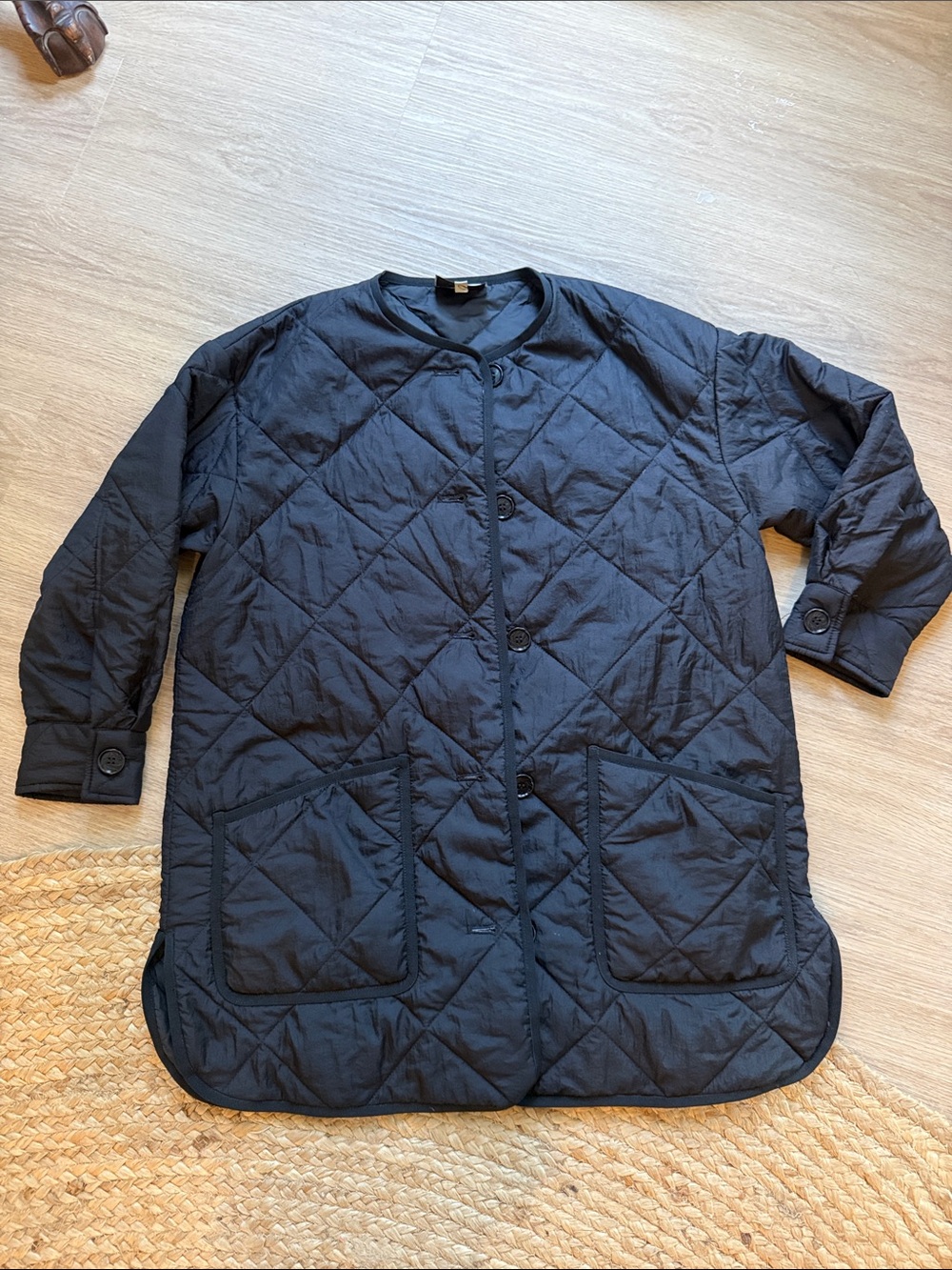 Tuckernuck Quilted Black Jacket